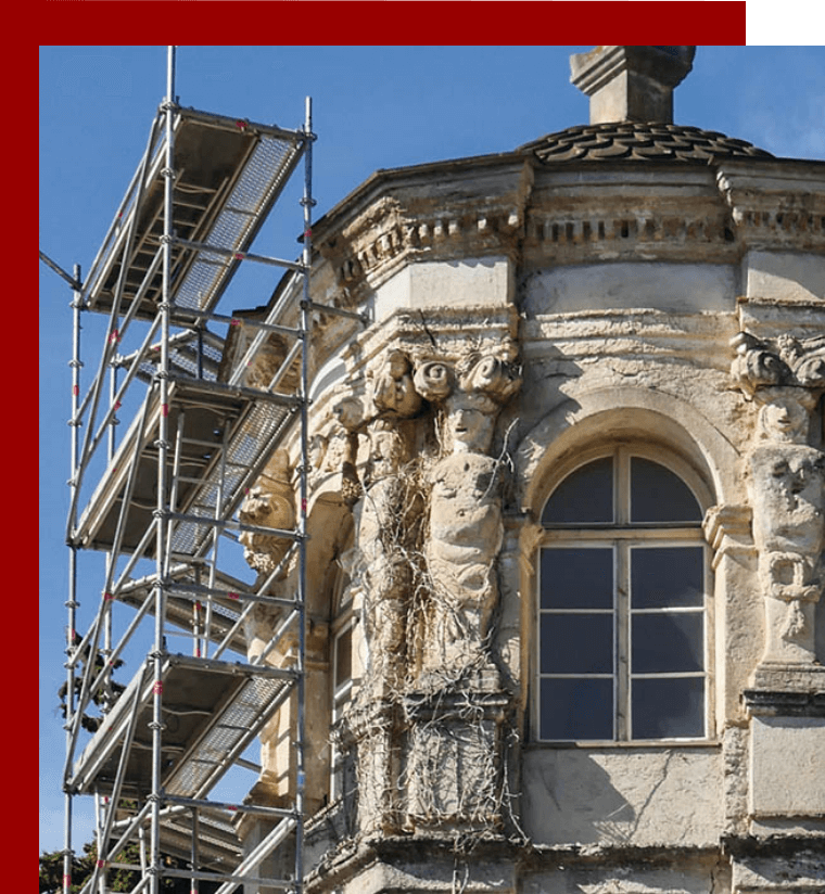 restauration de patrimoine Langon, La Réole, Fargues
